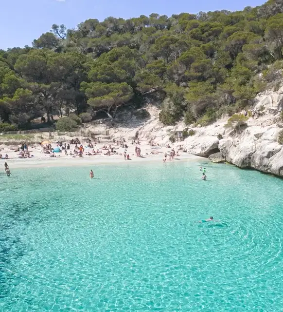 cala macarelleta beach menorca