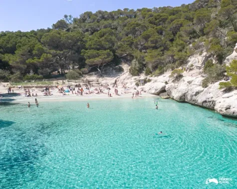 cala macarelleta beach menorca