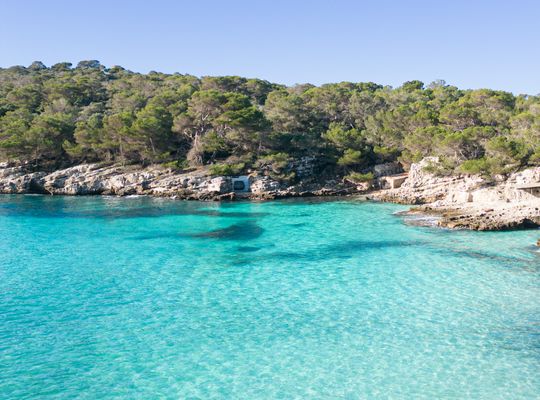 cala turqueta beach menorca