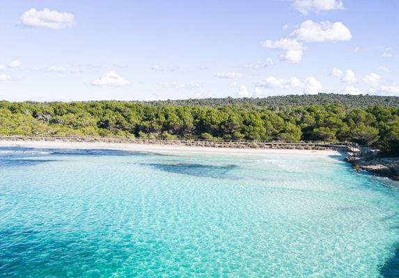 son saura beach menorca