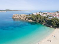 arenal den castell beach menorca